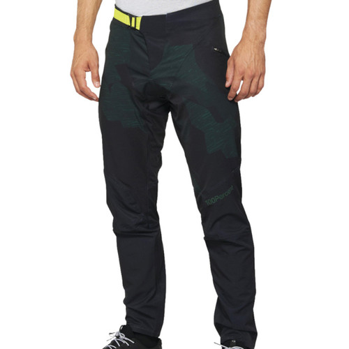 100% Airmatic MTB Pants Black Camo