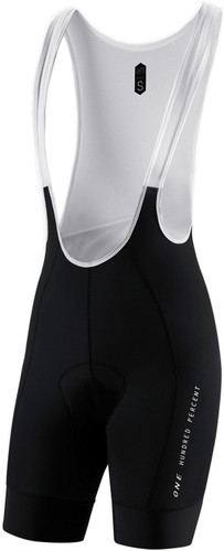 100% Exceeda Womens Bib Shorts Black