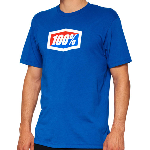 100% Official SS T-Shirt Royal Blue