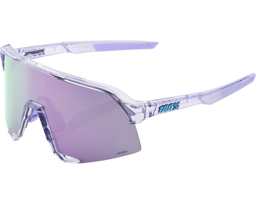 100% S3 Sunglasses Polished Translucent Lavender (HiPER Lavender Mirror Lens) 100% S3 Sunglasses Polished Translucent Lavender (HiPER Lavender Mirror Lens)
