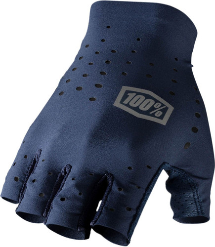 100% Sling Fingerless Gloves Navy