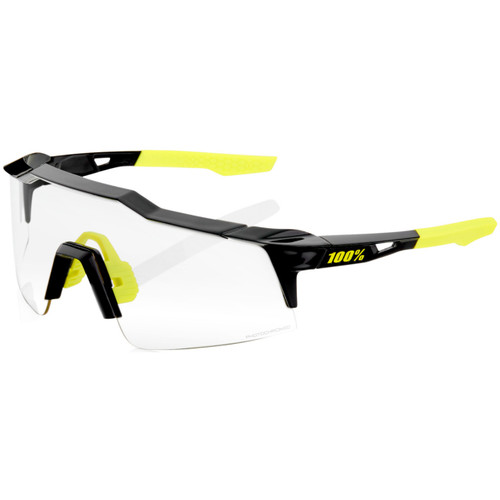 100% Speedcraft SL Sunglasses Gloss Black 2021 (Photochromic Lens)