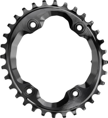 absoluteBLACK Oval 96BCD N/W 32T Traction Chainring Black (for Shimano XTR M9000)