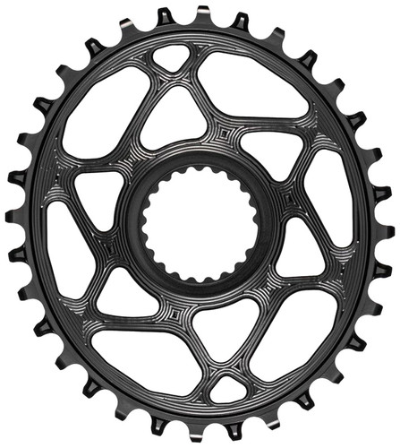 absoluteBLACK Oval Shimano XTR M9100 Chainring Black