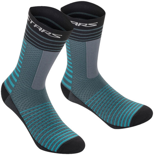 Alpinestars 19cm Drop Socks Atlantic/Ceramic 2022