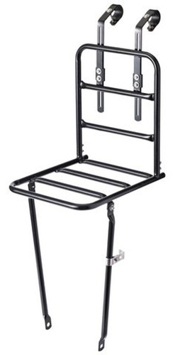 Basil Large Front Bicycle Carrier Rack Black