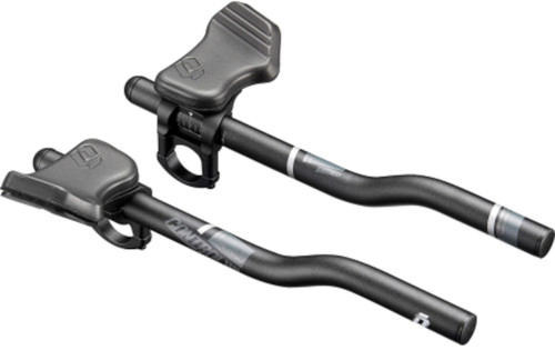 Controltech Falcon 31.8mm Tri Clip-on Aero Bar S-Bend Black/Grey