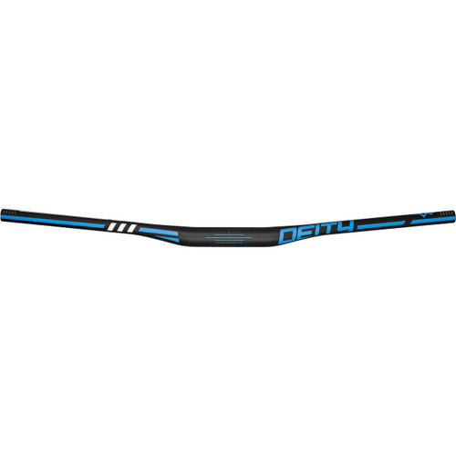 Deity Skywire 15mm Rise 35x800mm Carbon Handlebars Blue