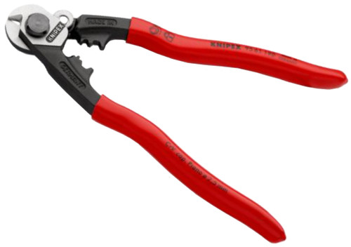 Knipex 95 61 190 Wire Cable Cutter 190mm Red/Black