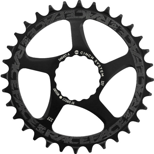 Race Face Narrow Wide Cinch Direct Mount Chainring Black 28T