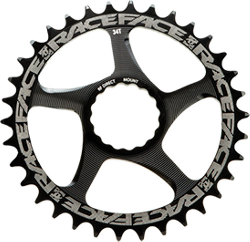 Race Face Narrow Wide Cinch Direct Mount Chainring Black 34T