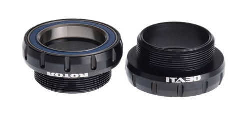 Rotor ITA30 70mm Steel Bottom Bracket Black