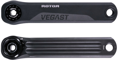 Rotor VEGAST 170mm Road Cranks Black