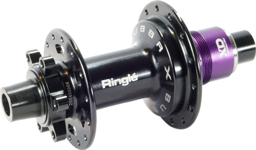 Sunringle Bubba-X 148x12mm Boost 28H 6 Bolt Rear MTB Hub Black (SRAM XD)