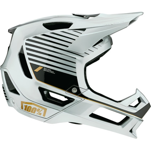 100% Trajecta Helmet w/Fidlock Ranelagh Silver