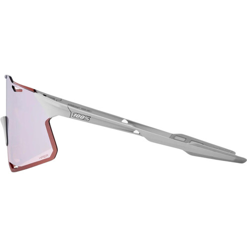 100% Hypercraft SQ Matte Stone Grey HiPER Crimson Silver