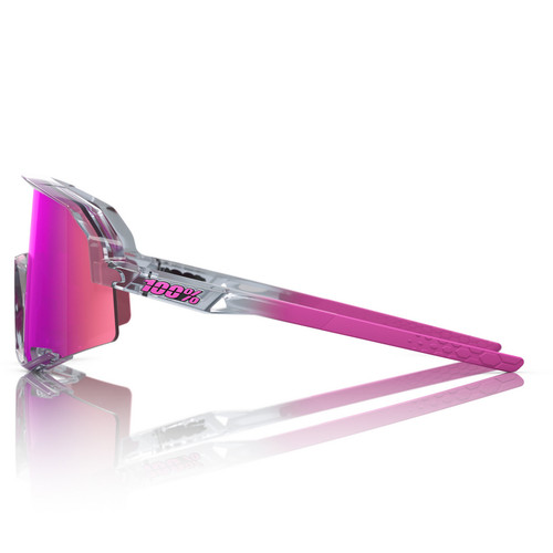 100% Slendale Polished Translucent Grey Purple Mirror