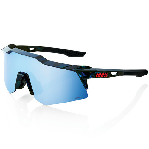 100% Speedcraft XS Black Holographic HiPER Blue