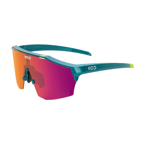 KOO Alibi Sunglasses BORA Metallic Green Photochr Fucsia MR Lens