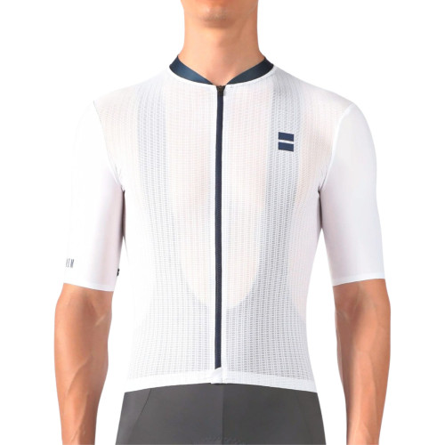 Soomom Mens Signature Cycling Jersey White