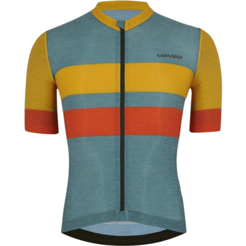 Soomom Pro Lightweight Merino Jersey Retro Stripes Sunrise