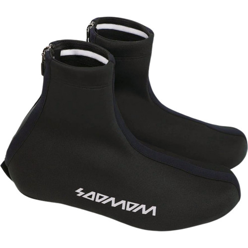 Soomom Pro Winter Waterproof Shoe Covers Black