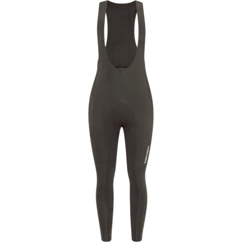 Soomom Womens All-Around Thermal Bib Tights Black