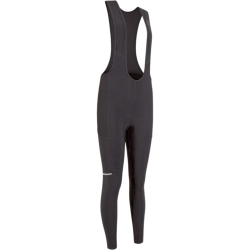 Soomom Womens Base Cargo Thermal Bib Tights Black