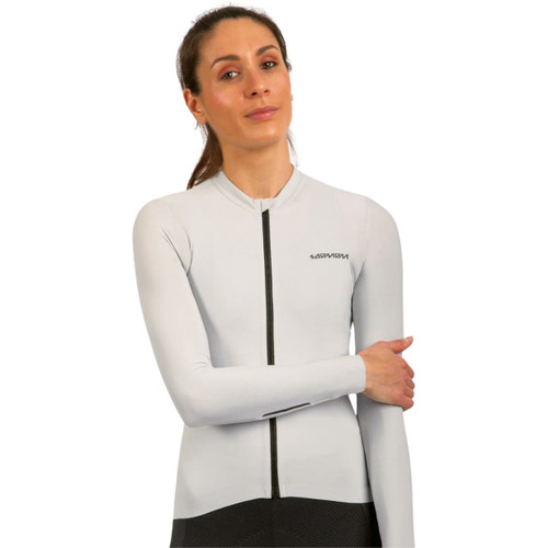 Soomom Womens Pro Lightweight LS Thermal Jersey Cream