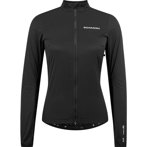 Soomom Womens Race Lightweight Windproof Jacket Black