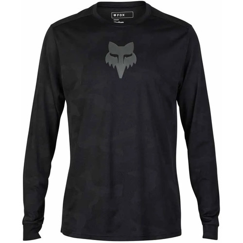 Fox Ranger Tru-Dri LS Jersey Black