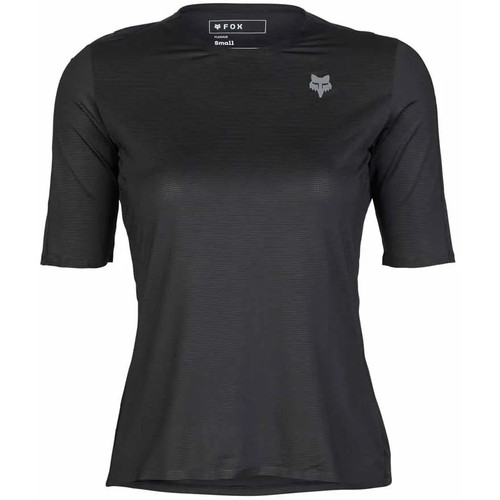 Fox Womens Flexair Ascent SS Jersey Black