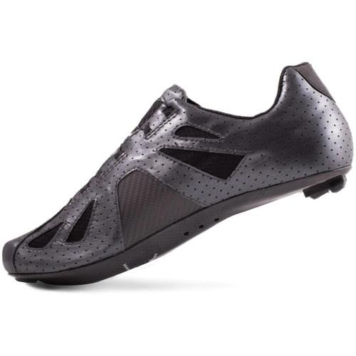 Lake CX302 Metal / Black Narrow Road Shoe