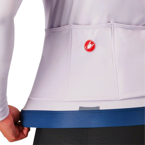 Castelli Espresso Thermal Womens Jersey Purple Mist/Deep Purple