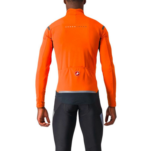 Castelli Perfetto RoS 2 Jacket Brilliant Orange/Silver Reflex