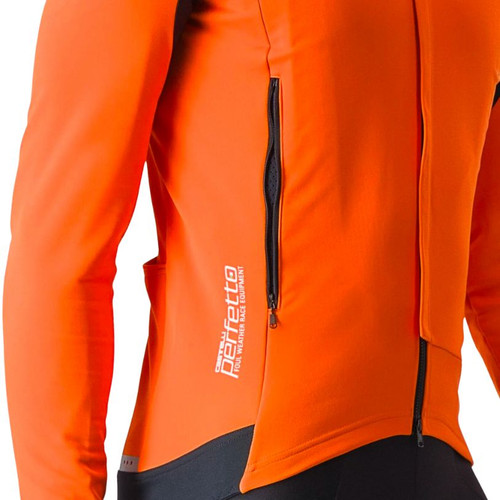 Castelli Perfetto RoS 2 Jacket Brilliant Orange/Silver Reflex