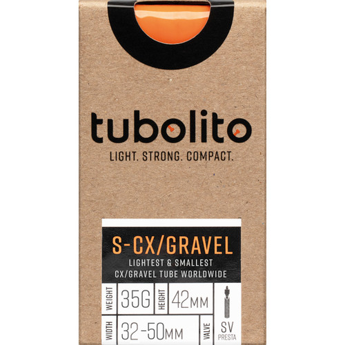 Tubolito S-Tubo Gravel Tube 700x32/50 42mm Presta Valve Black