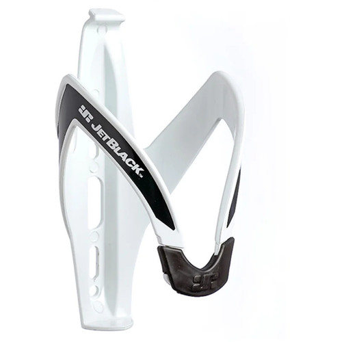 JetBlack Lightweight White/Black Bottle Cage