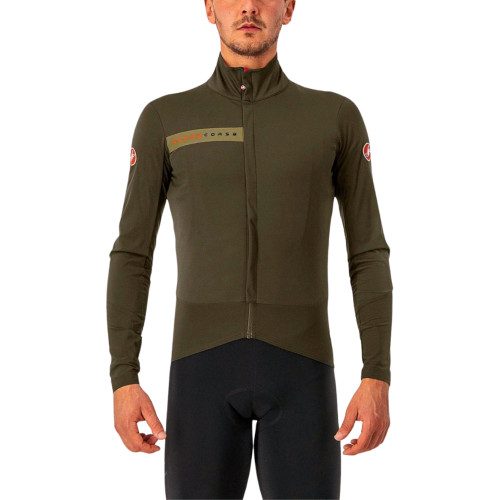 Castelli Beta RoS Jacket Military Green/Green Tea