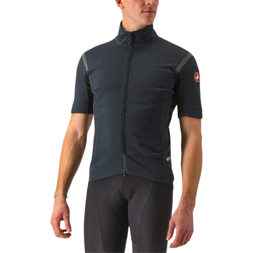 Castelli Perfetto RoS 2 Convertible Jacket Light Black/Black Reflex