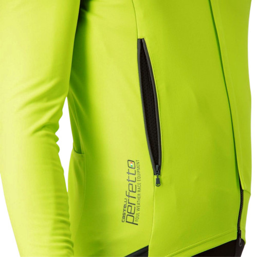 Castelli Perfetto RoS 2 Jacket Electric Lime/Dark Grey