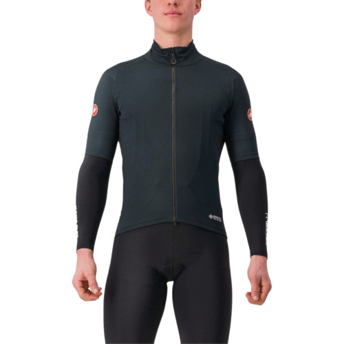 Castelli Perfetto RoS 2 Wind Jersey Light Black