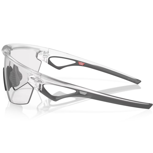 Oakley Sphaera Sunglasses Matte Clear W/Clear to Black Iridium Photochromic Lens