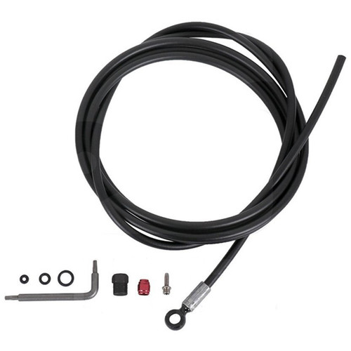 SRAM Disc Brake Hydraulic Hose 2000mm Black W/ Banjo SRAM Disc Brake Hydraulic Hose 2000mm Black W/ Banjo