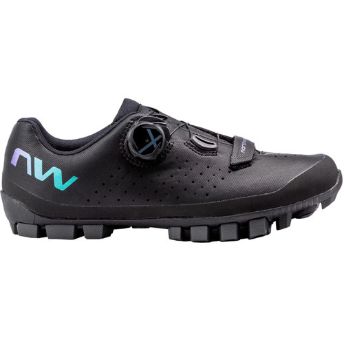 Northwave Hammer Plus Womens MTB XC Shoes Blk/Iridescent