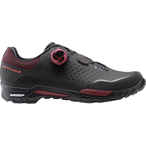 Northwave X-Trail Plus Womens MTB AM Shoes Black/Plum