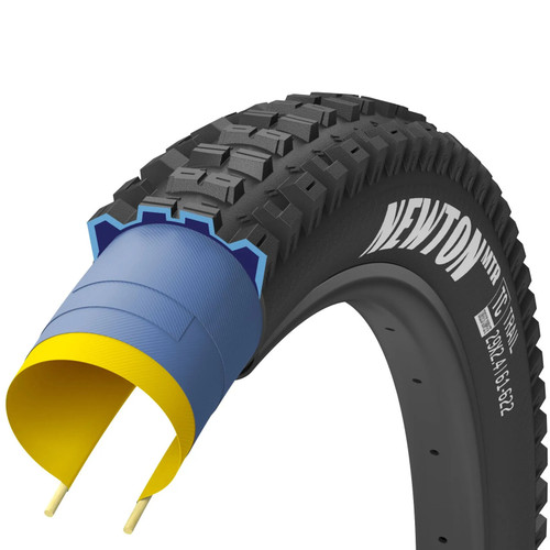 Goodyear Newton MTF Folding Tyre Black Enduro/ Tubeless Complete 29 x 2.5