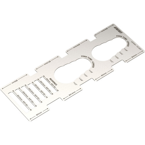 BBB BTL-103 HeadGuide Headset Measurement Tool Silver