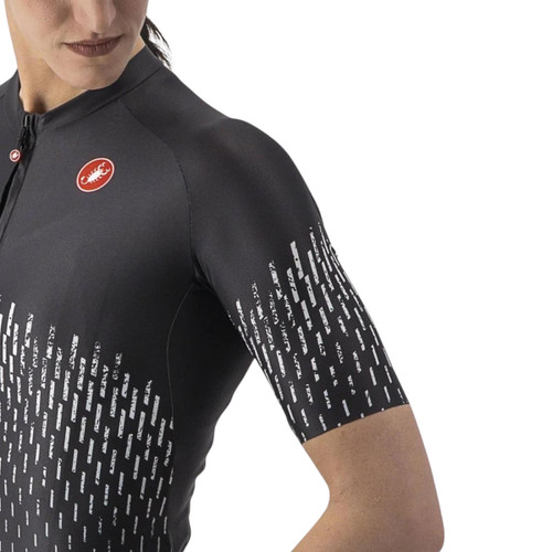 Castelli Aero Pro Jersey Womens Light Black