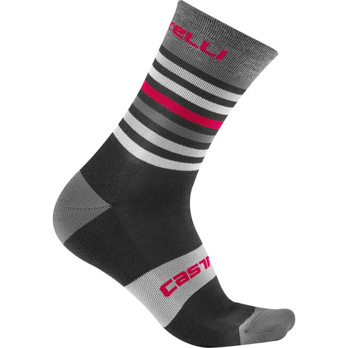 Castelli Gregge 15 Socks Black/Red